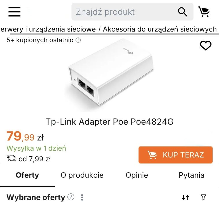 TP-Link adapter PoE4824G