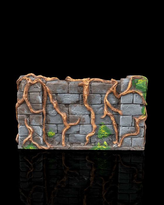 Makiety do Gier Bitewnych – Porośnięte Mury Zestaw 6 Elementów DND RPG