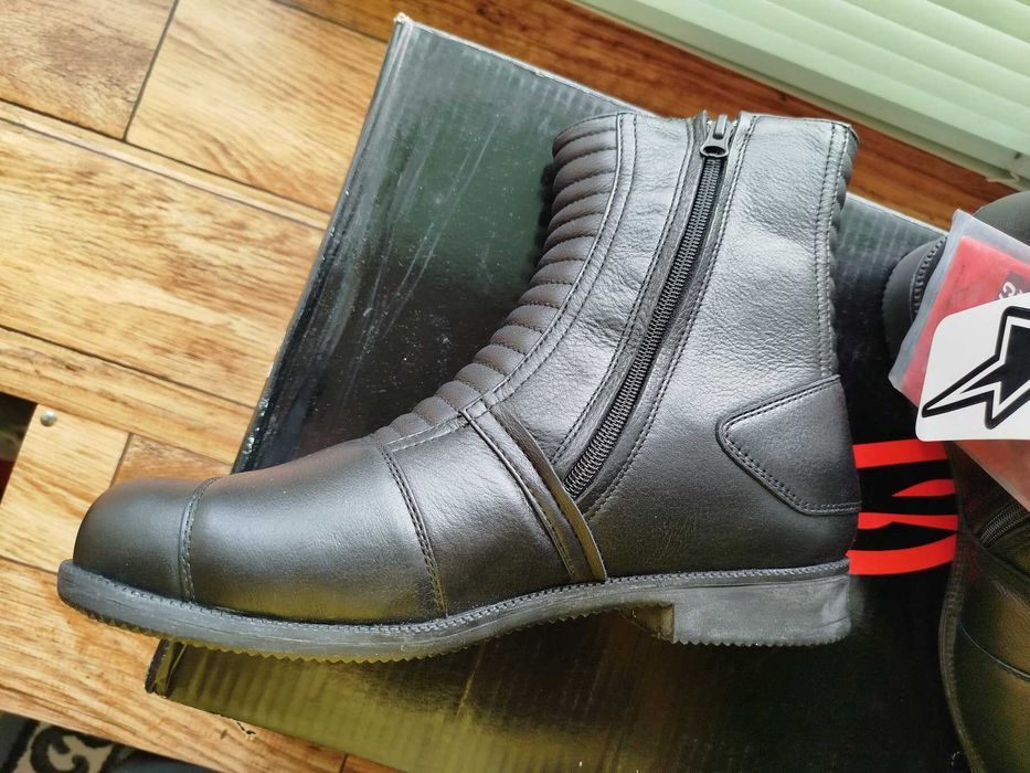 Мотоботи шкіряні Alpinestars Harlem Air Black розмір 43