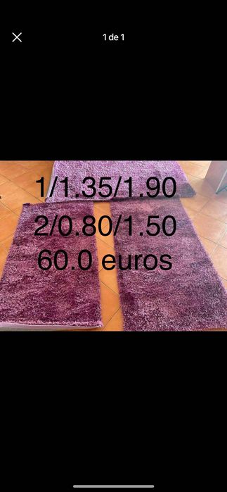 Tapetes vários  de quarto