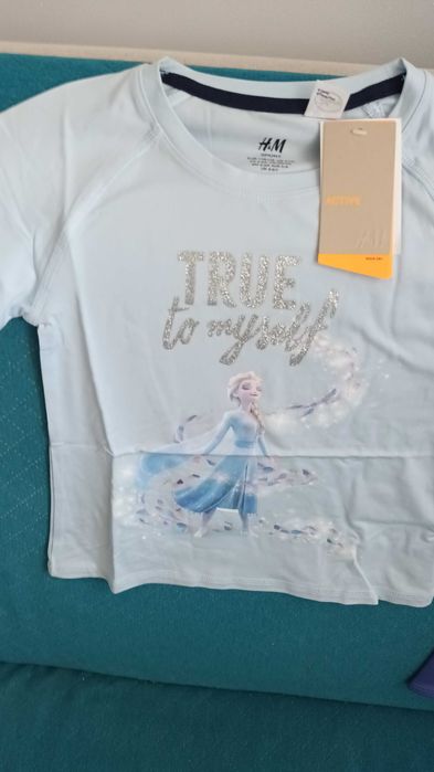 zestaw gimnastyczny z Elsą