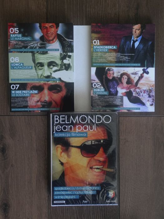 Belmondo kolekcja 7 filmów DVD