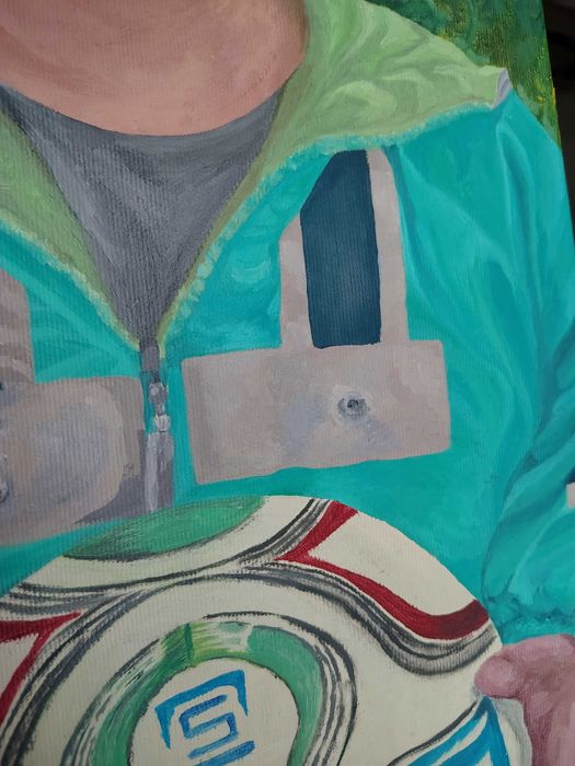 Olejny obraz "Fearless"