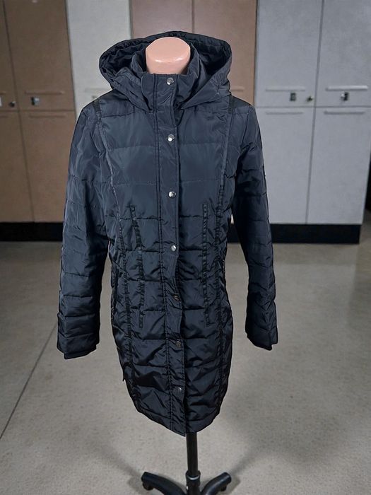 Chiara Forthi Milano 38 damska czarna parka puchowa pierze