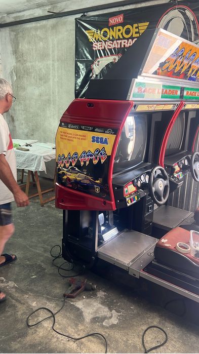 Arcade Scud race restaurada