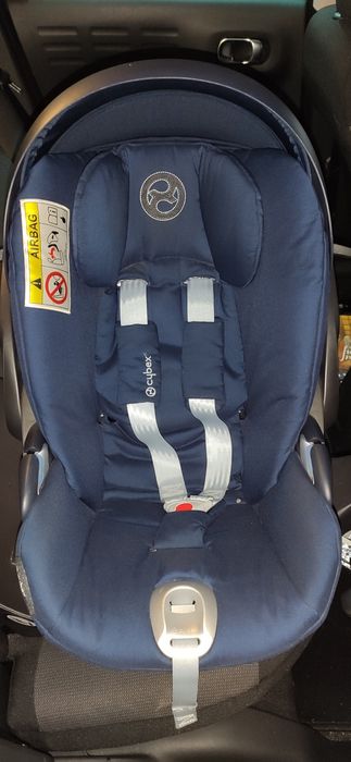 Ovo com base isofix 360 Cybex Cloud Z azul