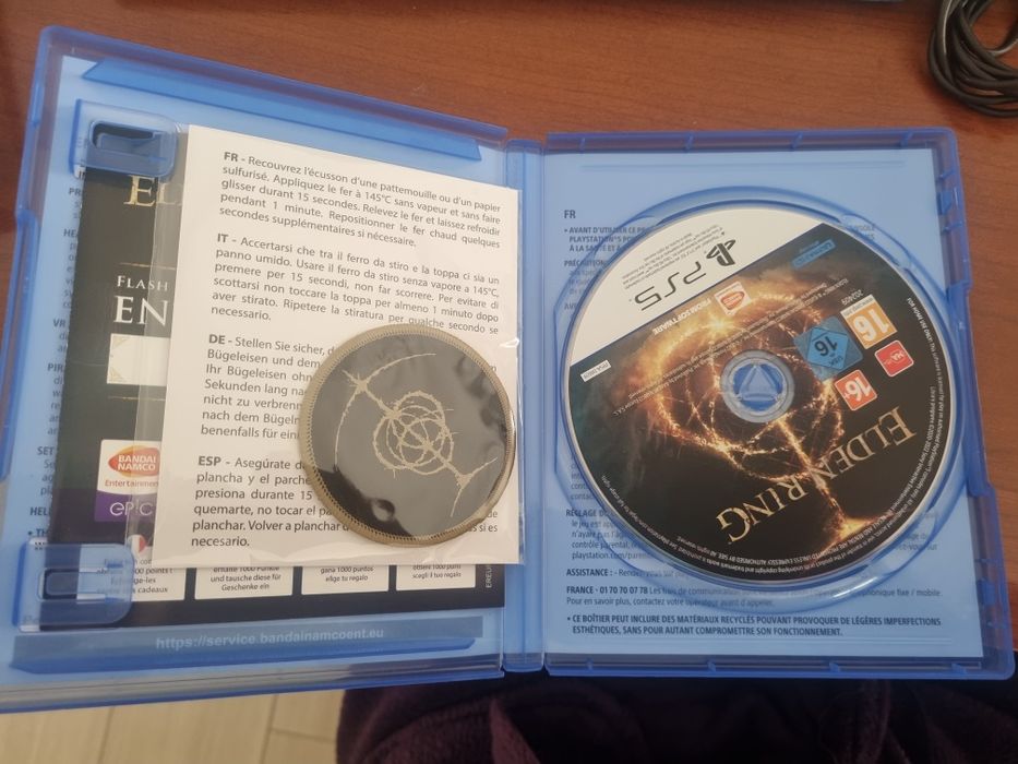 Jogo ps5  Elden Ring Ed. Col