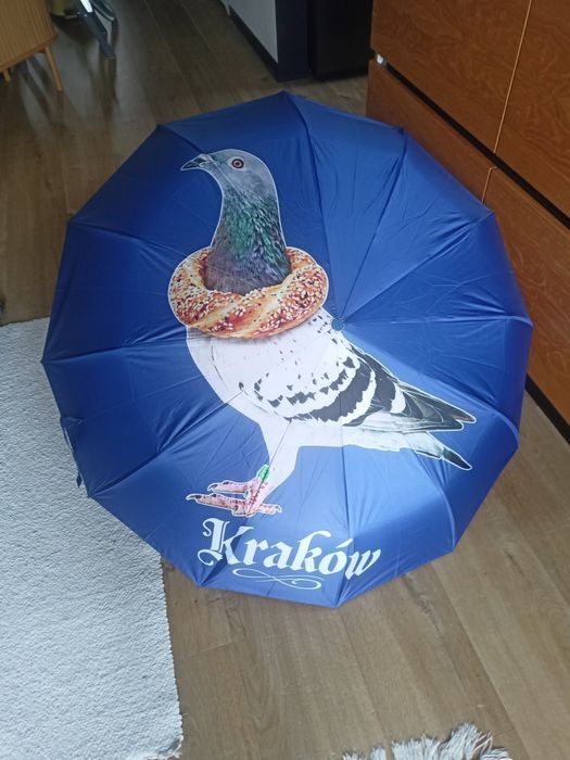 Parasol automatyczny z gołębiem Kraków