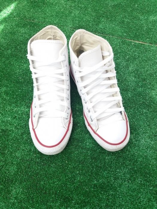 Converse skórzane białe r36