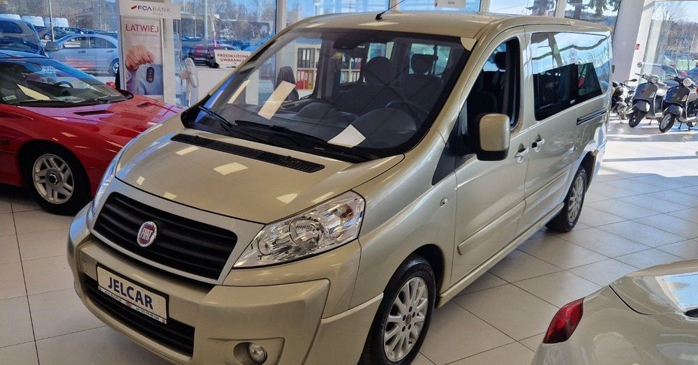 Fiat Scudo 2.0 Multijet 128KM 8osobowy Panorama FV23% Salon PL ASO