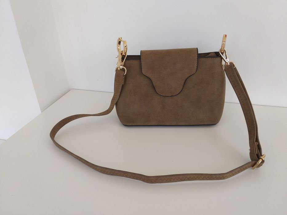 Torebka damska brązowa