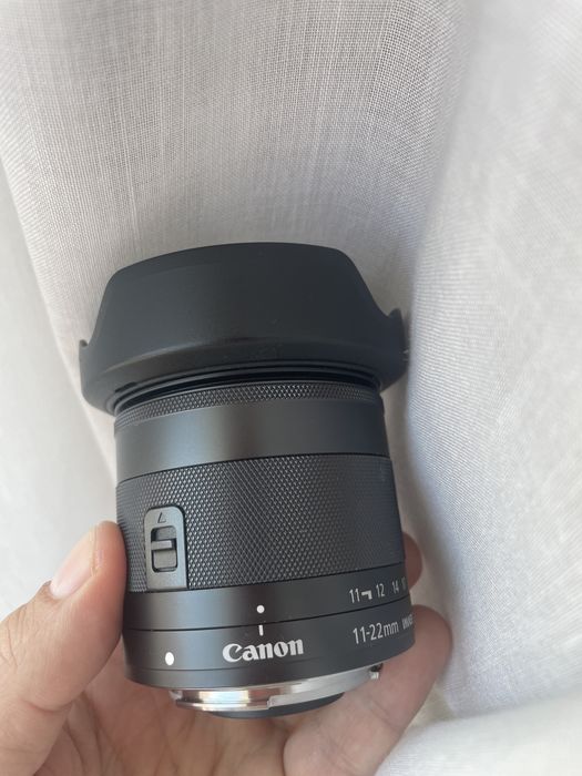 Canon 11-22mm + Bateria LP-E12 + Extras