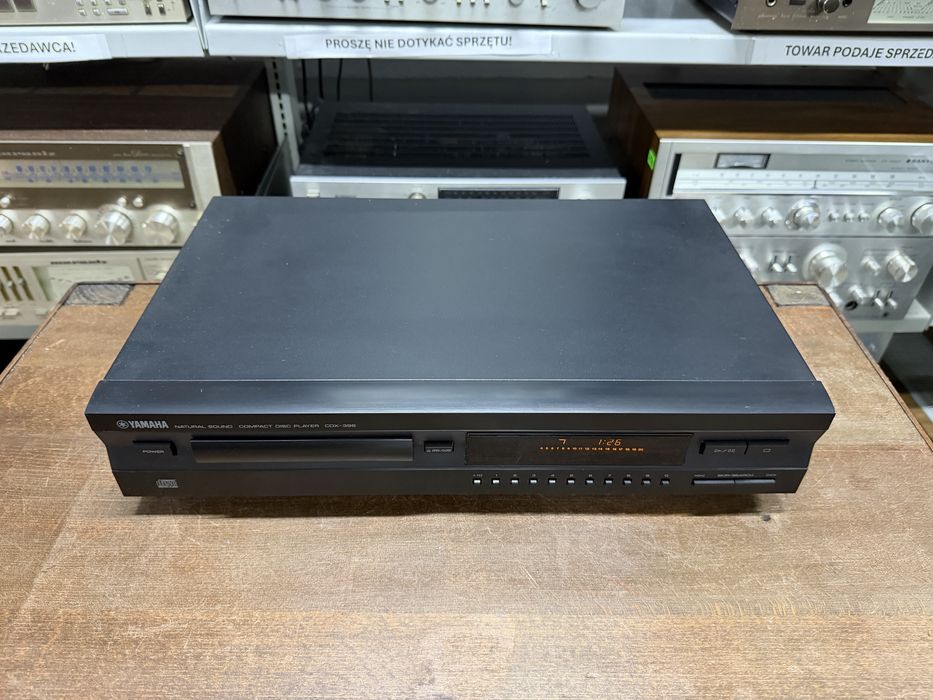 ‼️ Yamaha CDX-396 – Odtwarzacz CD Hi-Fi z 24-Bitowym Przetwornikiem DAC, Wyjściem Cyfrowym i Naturalnym Brzmieniem Yamaha | Audio Room