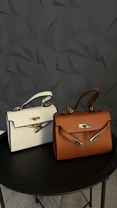 Стильна сумка типу hermes