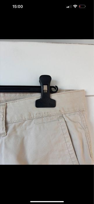 Spodenki beżowe męskie krótkie