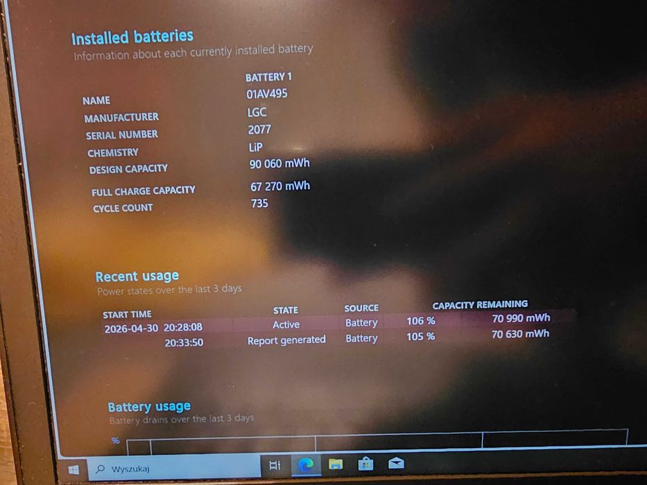 Lenovo P52 i7-8850H 32GB 15 cali 512SSD NVIDIA Quadro P2000