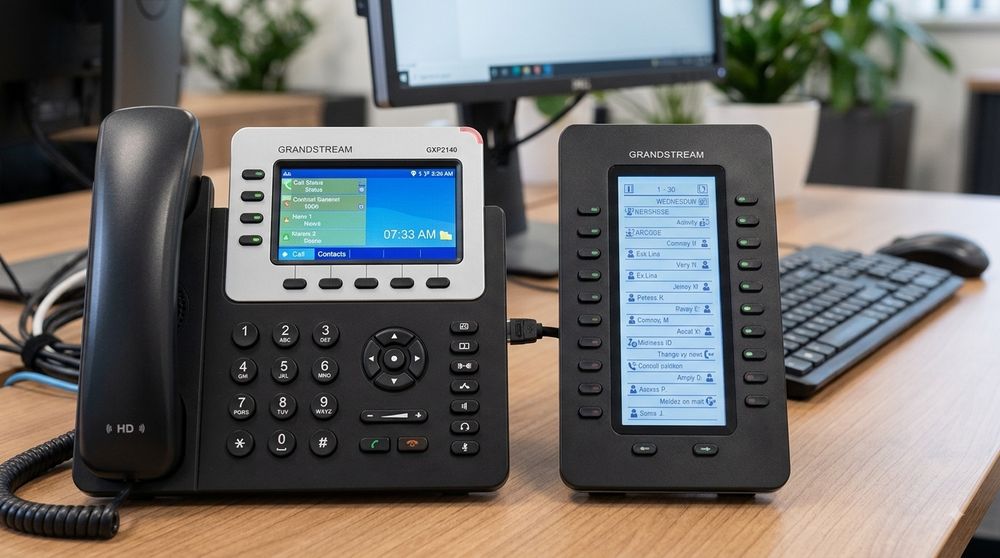 Biznesowy telefon VOIP GXP2140