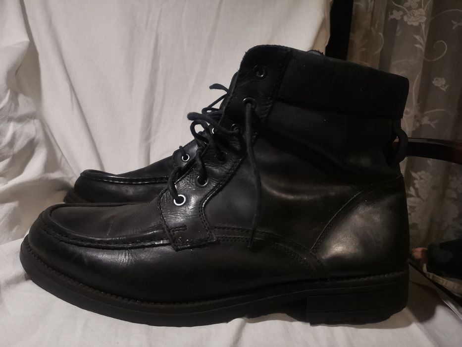 Buty , trzewiki, czarne