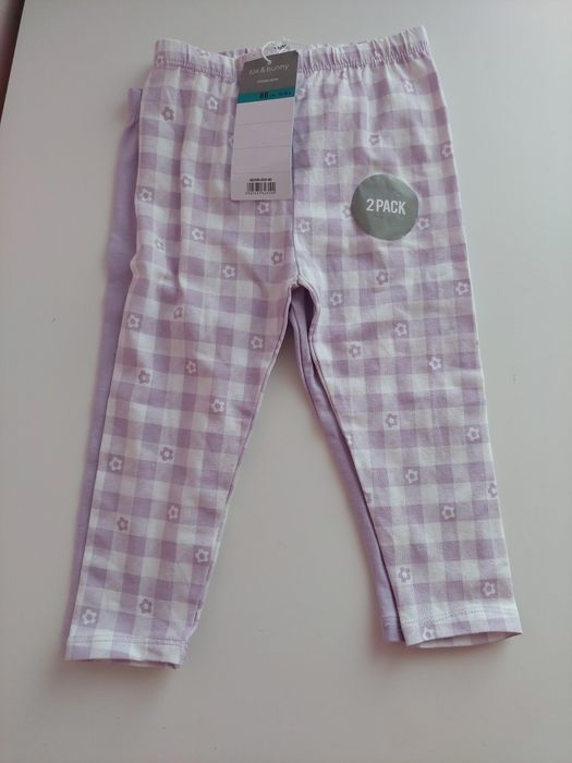 Legginsy nowe Sinsay 2 sztuki 12-18m 80-86cm