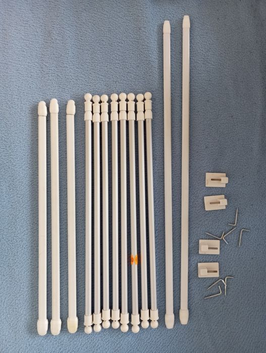 Esticador/varão/suporte para cortinas - extensíveis