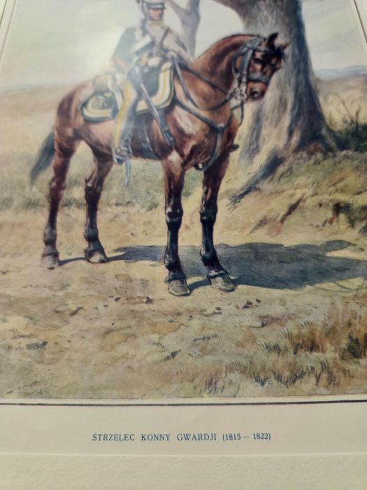 Bronisław Gembarzewski Wojsko Królestwa Kingresowego.Reprodukcja 1930