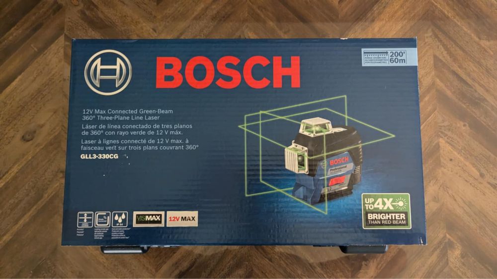 Laser liniowy Bosch GLL3-330CG 12V