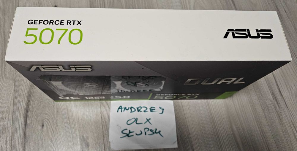 NOWA Karta graficzna Asus Dual GeForce RTX 5070 OC 12GB