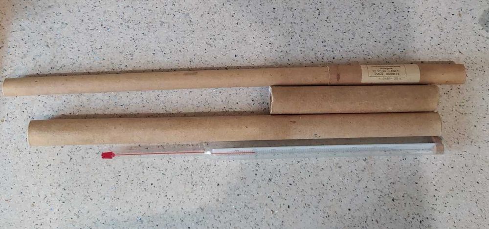 Ртутний градусник лабораторний СССР