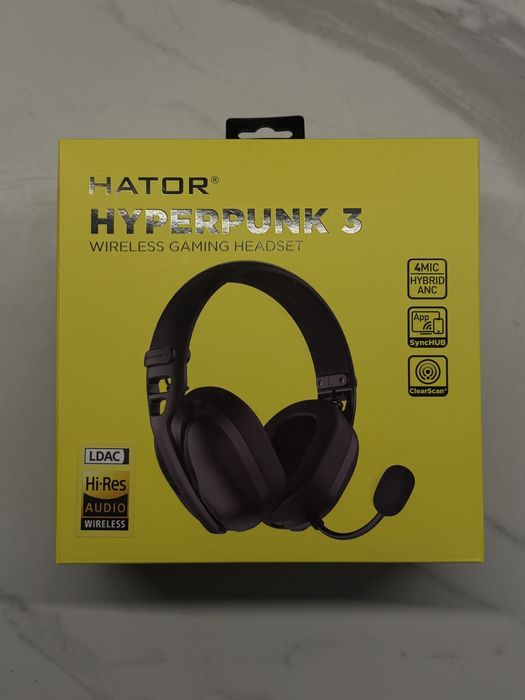 Бездротові навушники Hator Hyperpunk 3 Wireless (не HyperX, Logitech)