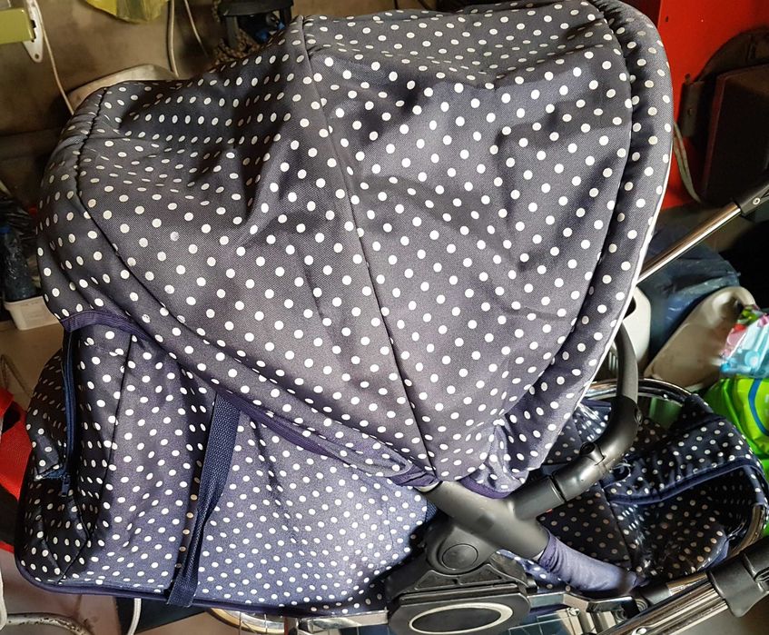 Piękny wózek dla dziecka 2w1 Lonex Retro