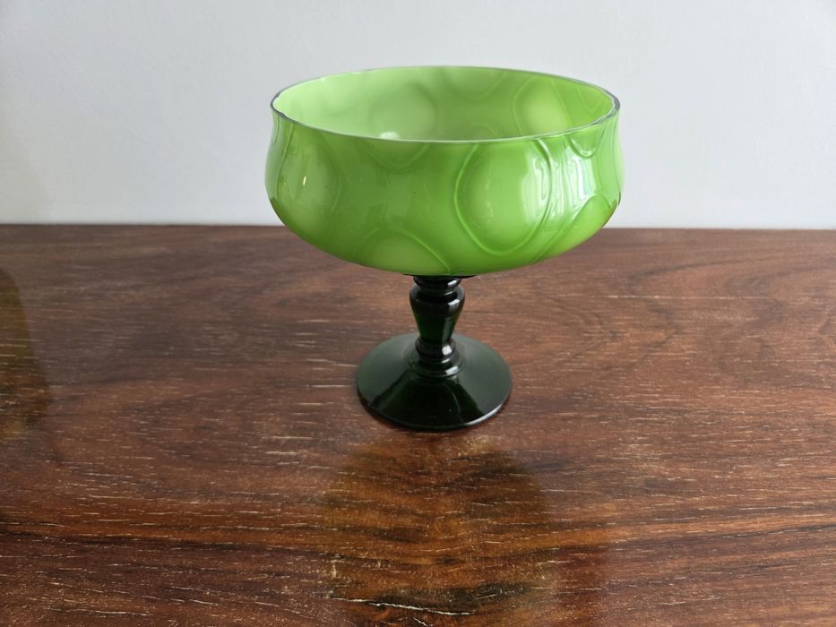 Taça vidro opalino