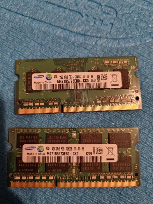 Pamięć Samsung DDR3 SODIMM 2GB RAM 1Rx8 PC3