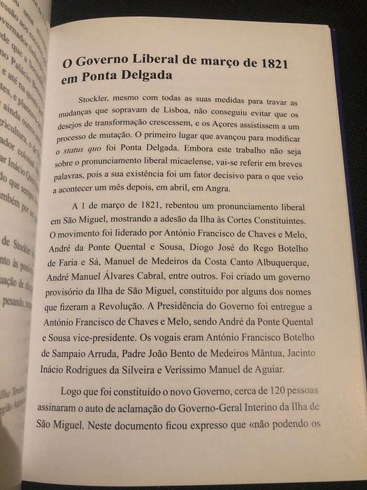 Açores/ Angra em Revolução/ Autonomia das Ilhas Adjacentes
