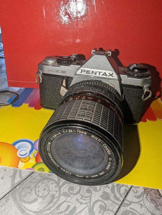 Máquina fotográfica Pentax