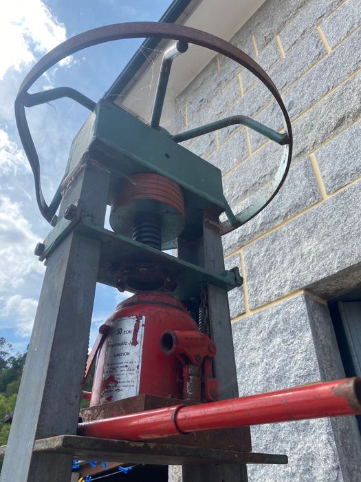 PRENSA com macaco hidráulico 50 Ton