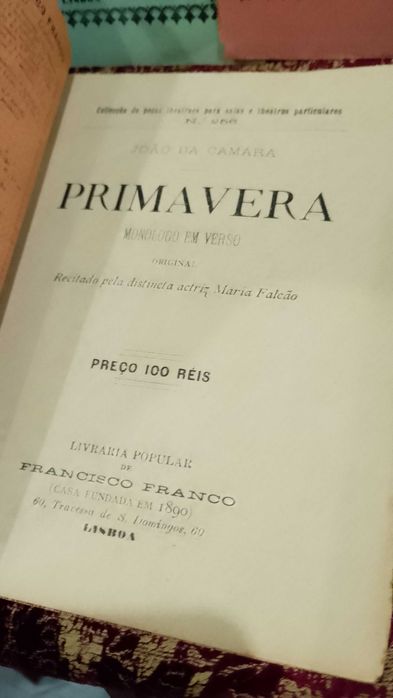 João da Camara Monologo em Verso Teatro