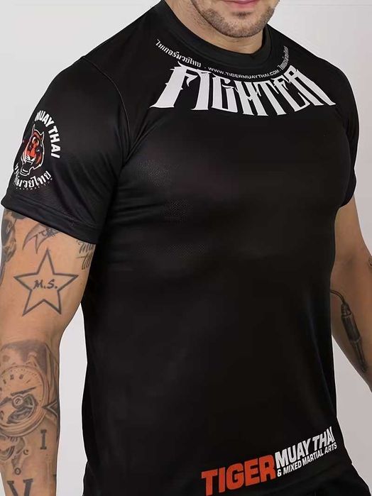 Мужская футболка Tiger Muay Thai для тренировок по муай-тай