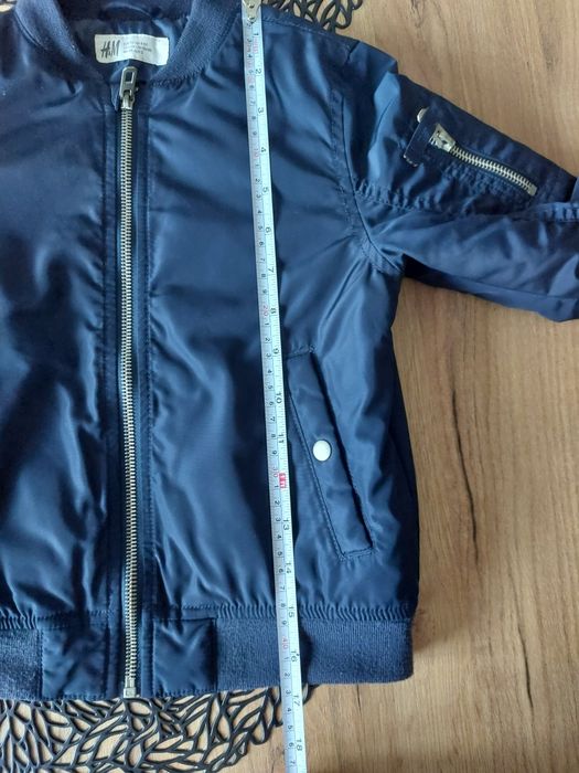 Kutrka bomberka chłopięca H&M 110 granatowa
