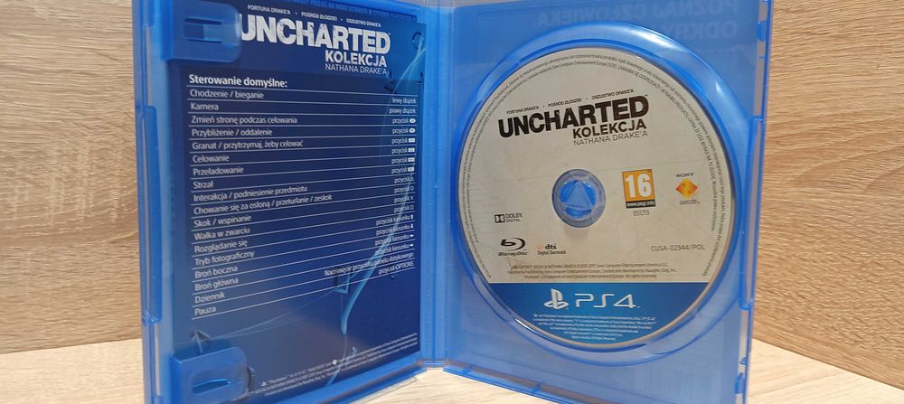 Gra na Konsole Playstation 4 PS4 Uncharted Kolekcja Nathana Drake'a  PL