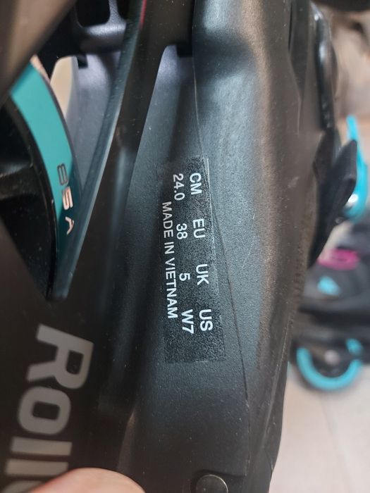 Роликові ковзани Sirio 100 3WD W (Black/Aqua)
