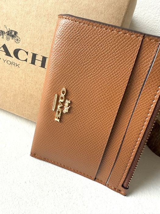 Carteira Coach Castanha