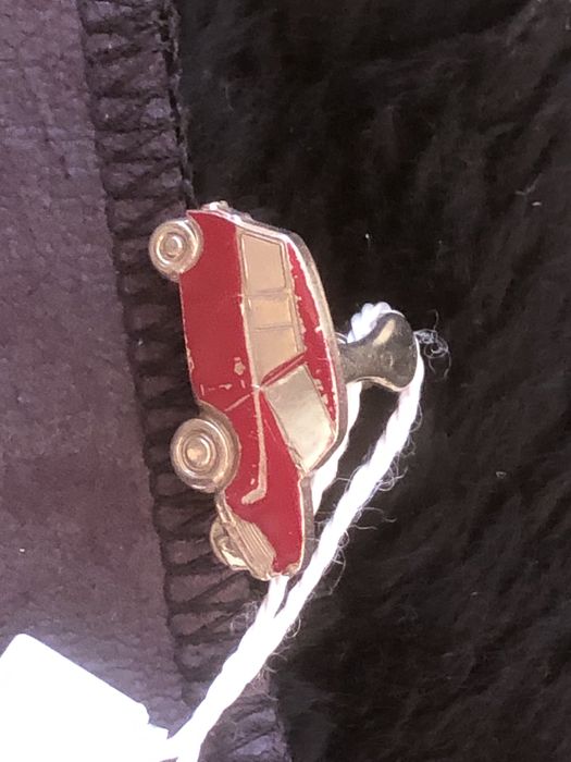 Запонки MINI COOPER, позолота