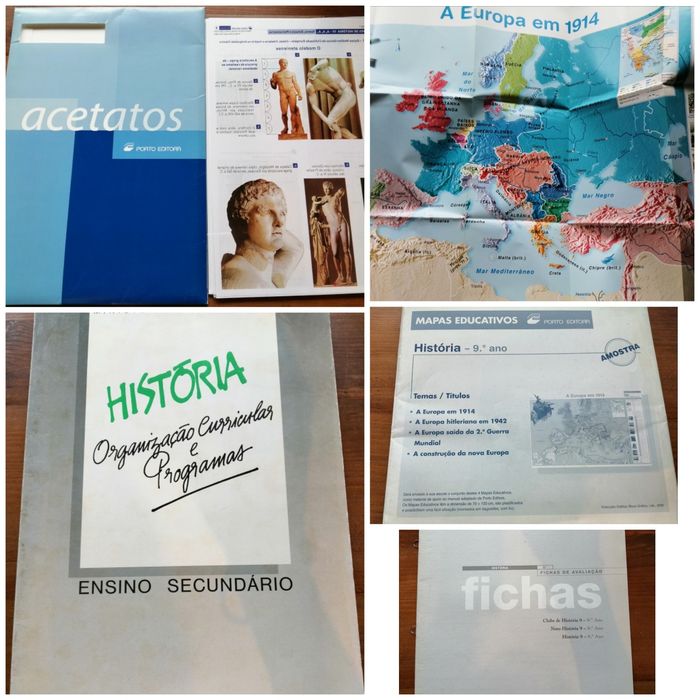 livros de história /mapas /acetatos/ bom estado64585755949825123