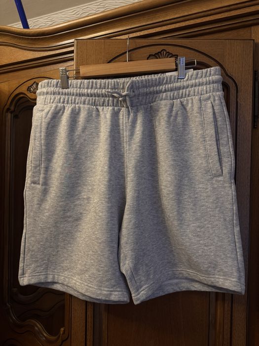 Шорти чоловічі сірі H&M з начісом L