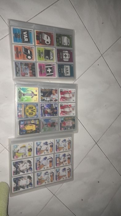 Cartaa match attax 864 cartas cada uma 0,20 centimos