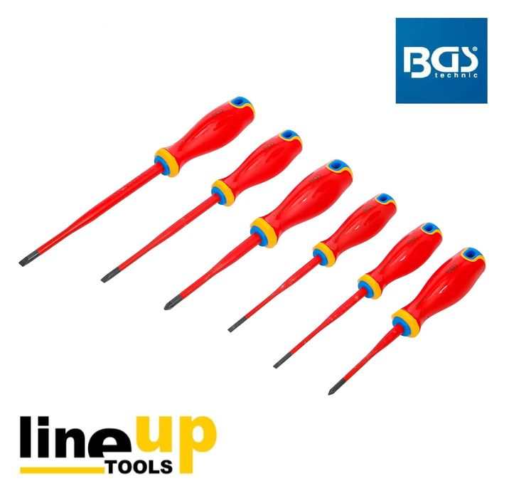 Conjunto de chaves VDE | ponta extra fina BGS GERMANY (C/Iva)