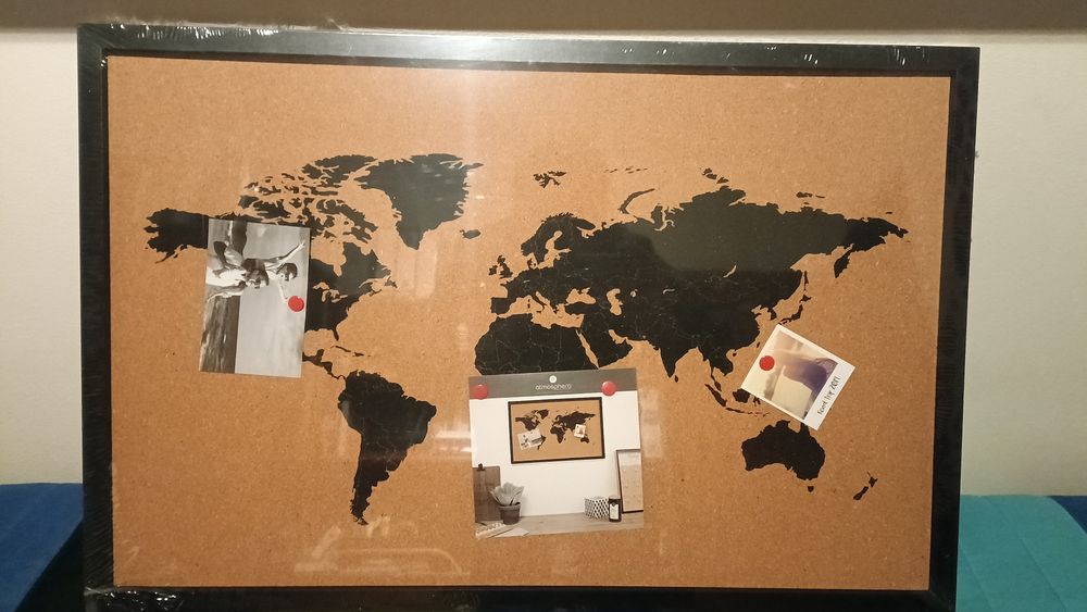 Quadro: "Mapa Mundo"