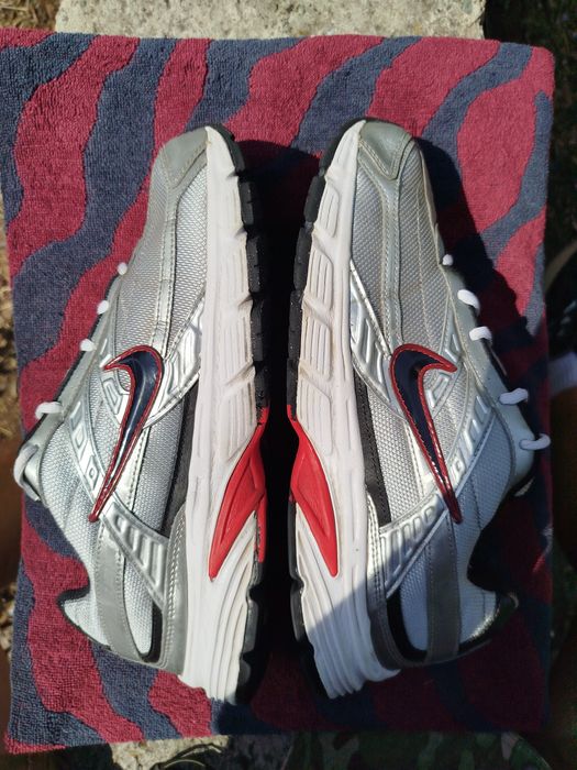 Кросівки Nike Initiator Men's Running Silver/Red/Blk, оригінал.