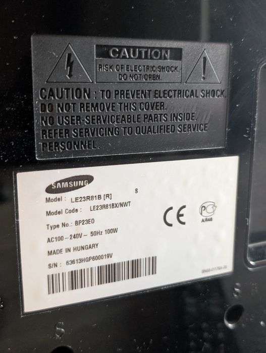 Телевізор Samsung LE23R81B(R) на запчастини