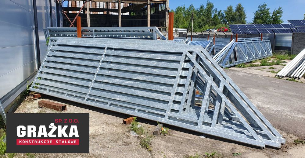 Brama przesuwna 5m x 1,42m profil poziom. 80x20mm PRODUCENT